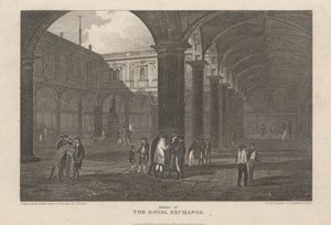 Der Innenhof der Royal Exchange