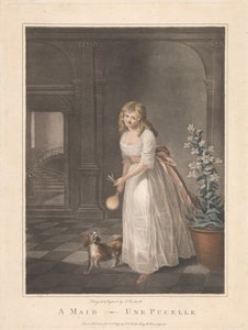 Eine Magd von John Raphael Smith