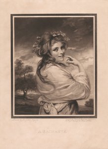 Emma Hart als Bacchantin von John Raphael Smith