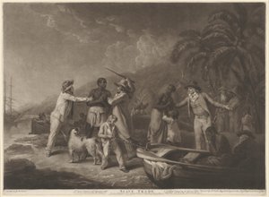 Sklavenhandel von John Raphael Smith after George Morland