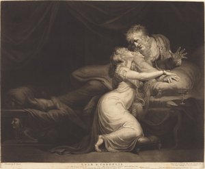 Lear und Cordelia von John Raphael Smith after Henry Fuseli