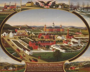 Berks County Armenhaus, 1880 von John Rasmussen