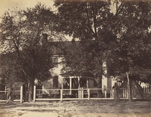 Aiken House, an der Weldon Railroad, Virginia, Februar 1865