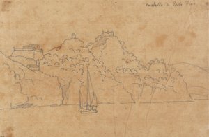 Castello di Portofino von John Robert Cozens