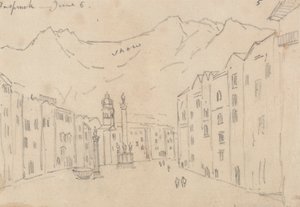 Innsbruck, 6. Juni von John Robert Cozens