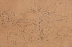 Lago di Bolsena von John Robert Cozens