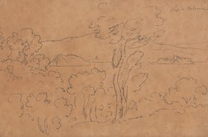 Lago di Bolsena von John Robert Cozens