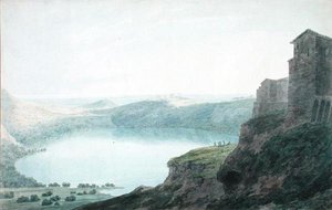 See Nemi von John Robert Cozens