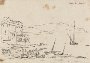 Mola di Gaeta von John Robert Cozens