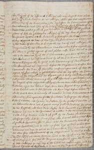 Ein Brief von John Row, einem Studenten in St. Andrews, an seinen Onkel, 1691 von John Row