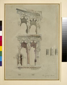 Fassade von San Michele in Foro, Lucca (Detail)