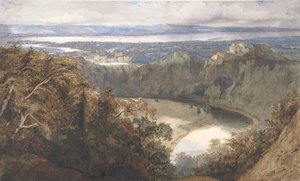 Ansicht von Chepstow, Wales