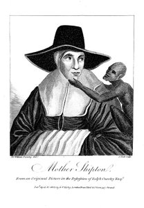 Mutter Shipton 1488-ca. 1560, englische Hexe und Prophetin, 1804