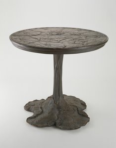 Lotustisch, ca. 1905 (Jin-di-Sugi, fertiges Zypressenholz)