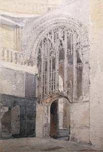 Ein Bildschirm, Norwich Cathedral