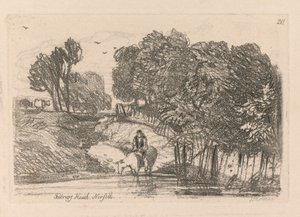 Liber Studiorum: Tafel 20, Felbrigg Heath, Norfolk