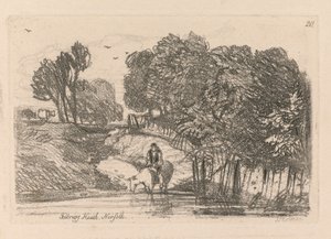 Liber Studiorum: Platte 20, Felbrigg Heath, Norfolk, 1838