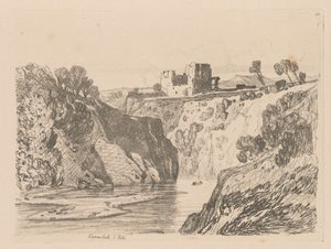 Liber Studiorum: Tafel 27, Kilgarren Castle, N. Wales