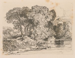 Liber Studiorum: Platte 4, Ansicht auf die Yare, Norfolk, 1838 von John Sell Cotman