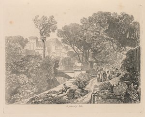 Liber Studiorum: Tafel 6, Das Urteil des Midas von John Sell Cotman