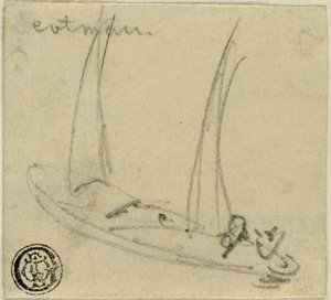 Segelboot von John Sell Cotman