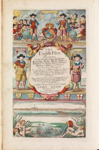 Der englische Pilot, das erste Buch: Beschreibung der nördlichen Navigation, ca. 1671