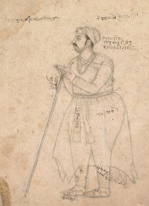Porträt von Maharaja Rai Singh von Bikaner (regierte 1574-1612) von John Seymour