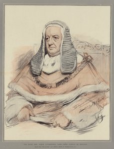 Der Rechte Ehrenwerte Baron Alverstone, Lord Chief Justice of England von John Seymour Lucas