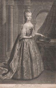 Die Prinzessin Royal (Prinzessin Ann, älteste Tochter von George II) von John Simon
