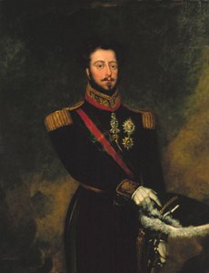 Porträt von D. Pedro, Herzog von Bragança