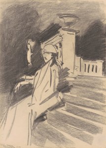 Am Brunnen, Villa Torlonia, Frascati, ca. 1907