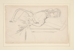 Figur eines Mädchens von John Singer Sargent