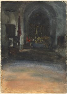 Spanisches Kircheninneres, ca. 1880