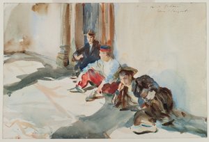 Spanische Soldaten, ca. 1902-03 von John Singer Sargent