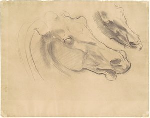 Studien für Apollo in seinem Wagen mit den Stunden, 1922-1925