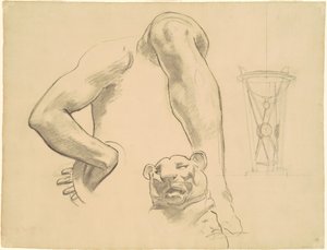 Studien für "Klassische und Romantische Kunst" von John Singer Sargent