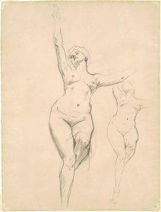 Studien des Sieges für "Tod und Sieg" von John Singer Sargent