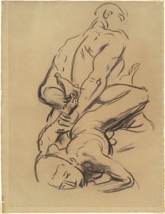 Studie für "Das Jüngste Gericht" von John Singer Sargent