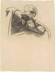 Studie für "Die Kreuzigung und der Tod unseres Herrn" von John Singer Sargent