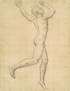 Studie von Apollo für Apollo und Daphne von John Singer Sargent