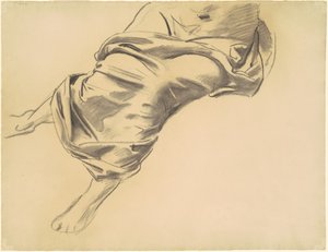 Studie einer drapierten Figur, 1920-1925