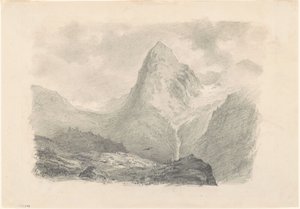 Die Alpen [recto], 1868-1869 von John Singer Sargent