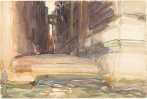 Die Calle della Rosa mit dem Monte di Pietà, Venedig, ca. 1904