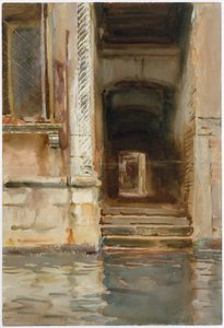 Venezianischer Durchgang, ca. 1905 von John Singer Sargent