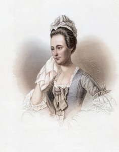 Dorothy Quincy Hancock Scott, Dorothy Quincy, Porträt (Farbstich)