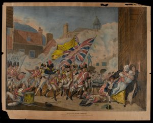 Tod von Major Pierson und Niederlage der französischen Truppen auf der Insel Jersey am 6. Januar 1781 von John Singleton Copley