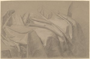 Draperiestudie für "Mary und Elizabeth Royall" von John Singleton Copley
