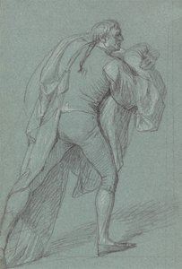 Figurenstudie für das Gemälde des Sieges von Lord Duncan: Studie für Matrose, der die niederländische Flagge trägt