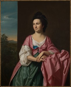 Mrs. Sylvester (Abigail Pickman) Gardiner, um 1772 von John Singleton Copley
