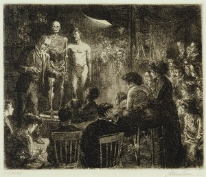 Anschutz über Anatomie von John French Sloan